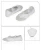Import Pure white unisex Cheerleading dance shoes soft durable sole athletic cheer dance training shoes from China