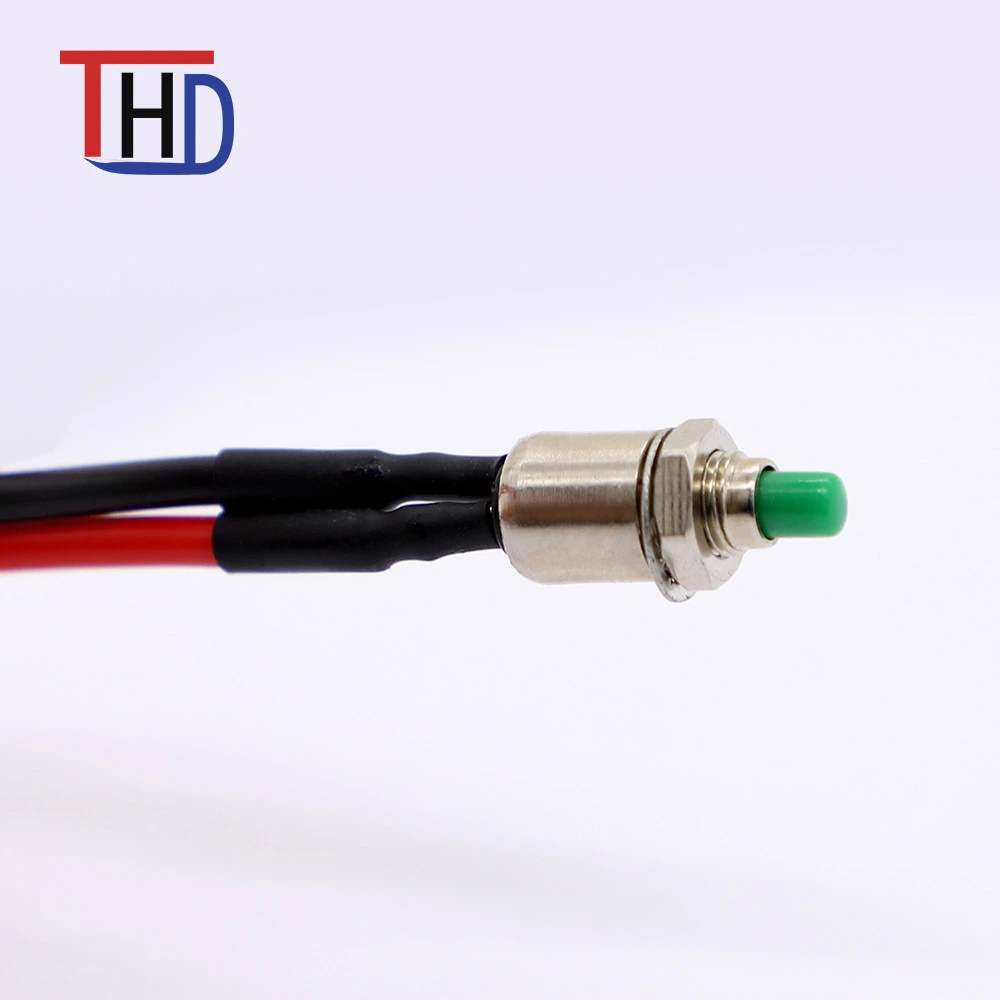 Push button Switch with cable wire assembly