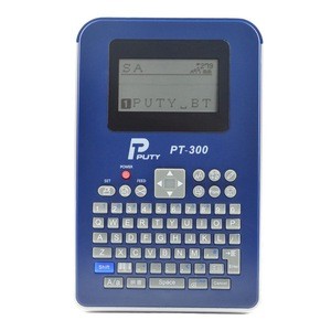 PUTY 2018 Factory New Product PT-300 Print up to 4-lines Portable Label Thermal Printer