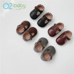 Q2-baby F202 New Arrival 2020 Baby Girls Dress Shoes