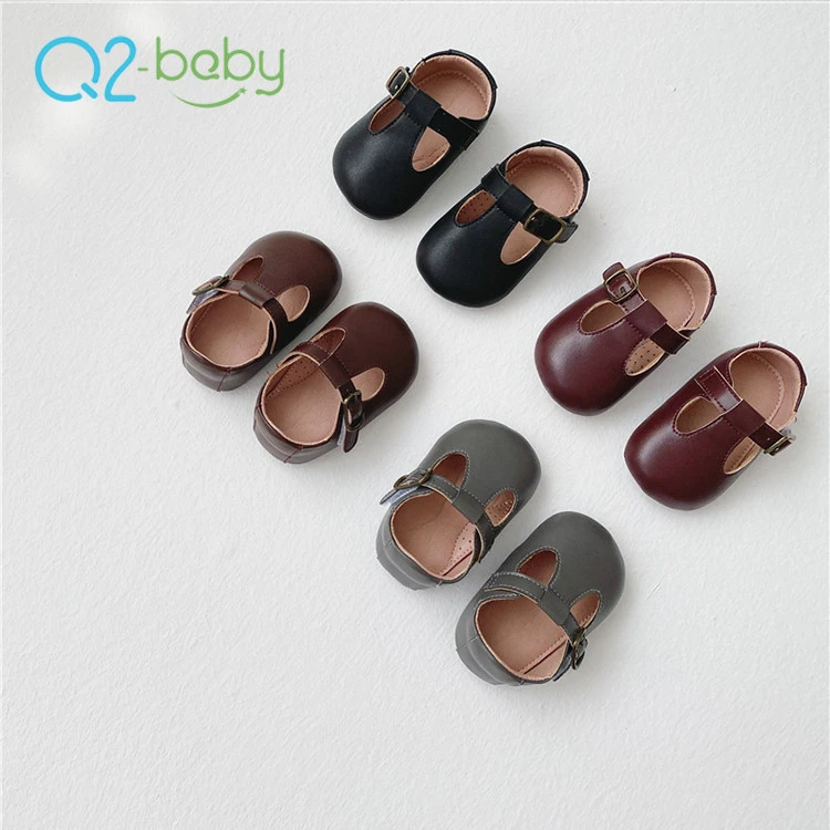 Q2-baby F202 New Arrival 2020 Baby Girls Dress Shoes