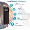 Q25 Micro Miniature Professional Voice Recorder Noise Cencelling 8GB MP3 Voice Activated Digital Voice Recorder