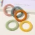 Import QIYUE 5 Pcs/Set Candy Color Elastic Lace Pleated Skinny Scrunchies Sweet Girl Seamless Telephone Wire Hair Ties from China