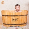 Quality baby spa tub portable wooden baby bath tub
