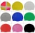 Import quality-guaranteed seamless silicone custom swimming cap from China
