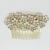 Import Quality Silver Metal Rhinestone Hair Comb/Wedding decorative comb/Bridal Comb from China