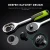 Import Quick-falling spanner semi-automatic quick-release auto repair socket ratchet wrench from China