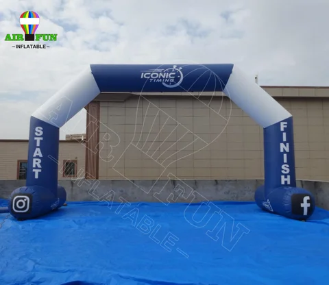 Buy Race Competition Inflatable Start Line Arch Tire Led Birthday Blow ...