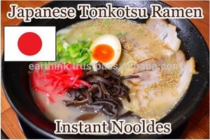 ramen made in Japan /japanese instant noodles/ very popular from many people Japanese Tonkotsu Ramen Noodles x 5 servings