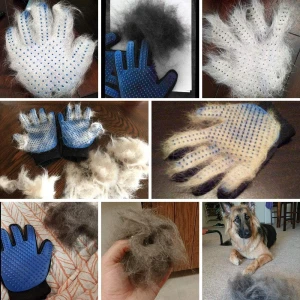 Ready Stock Efficient Pet Hair Remover Glove Durable Eco-Friendly Deshedding Pet Grooming Glove Brush