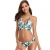 Import Ready To Ship 2024 Beachwear Split Swimsuits European America Style Swimwear Cross Bikini Set from China