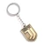 Import Ready to ship football club metal keychain antique copper plating soft enamel metal key chains pendants hanger from China