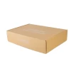 Recyclable Custom design kraft paper corrugated cloth packaging box