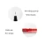 Import Red Black 0.5mm Waterproof Permanent Marker Pen Body Art Tattoo Eyebrow Lip Skin Marker With Ink Surgical Single Tip from China