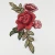 Import Red Rose Flowers Patch Embroidered Floral Applique Sew on Patches For Lace Fabric Clothes DIY Craft Supply from China