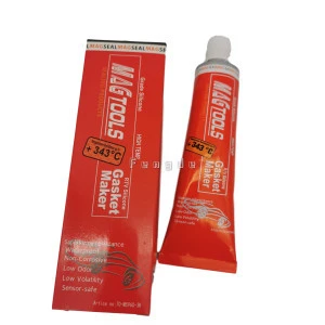 Red Silicone gasket sealant for motorcycle cylinder