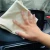 Import Regular Rectangular Shape Real Leather Car Drying Cleaning Towel Chamois Car Wash Cloth  Car Natural Clean Chamois Towel from China