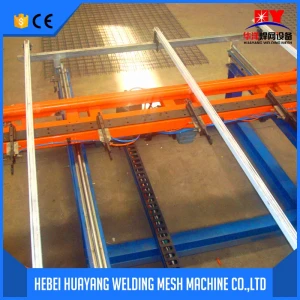 Reinforce Steel Rebar Concrete Fence Panel Cage Wire Mesh Weld Machine