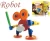 Import Robot Preschool prep kindy resource material toy from China