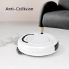 Robot Vacuum Smart Anti Collision Slim Mopping Robotic Vacuum Cleaner USB Rechargeable for Hard Floor, Wood Floor, Pet Hair