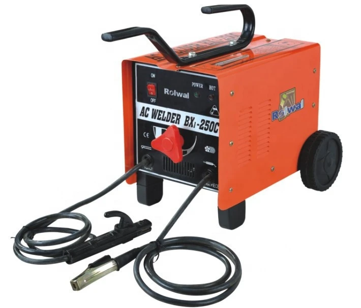 Rolwal Portable Electrical AC Transformer Stick Manual Metal Arc Welding Machine BX1 130 amp 180 amp Other Arc Welders