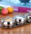 Import Rotating Household European Three Piece 304 Stainless Steel Spice Box from China