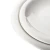 Import Round Ceramic White Porcelain Melamine Dinner Charger Round A8 Plate from China