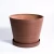 Import Round Plastic Plant Pot With Saucer from China