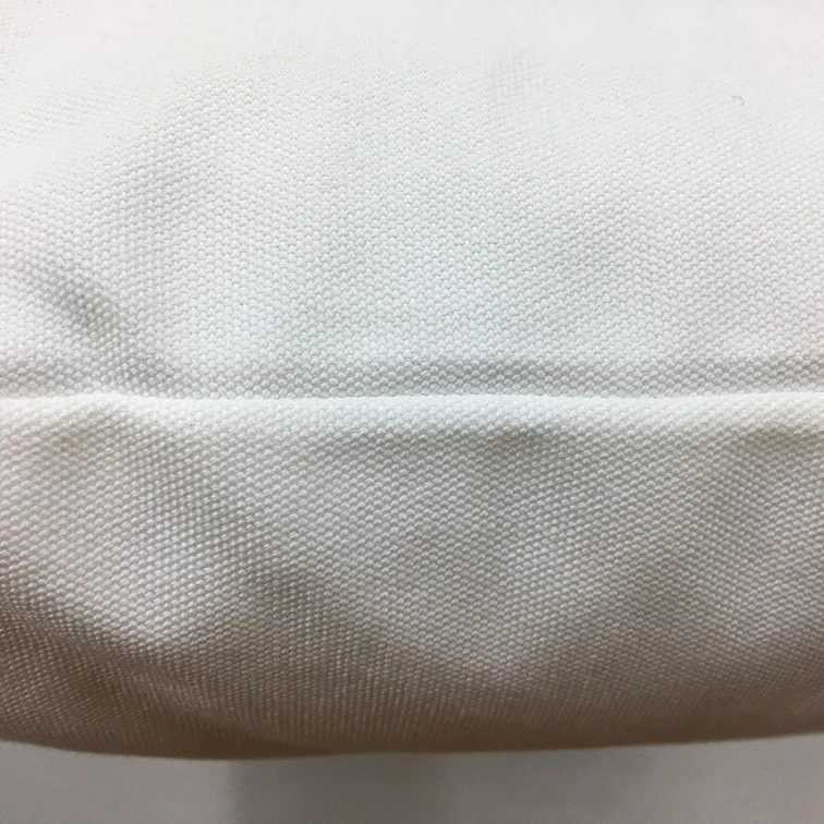 RubySub P-17 DIY 40*40CM Custom Canvas Pillow Covers Wholesale Plain Sublimation Blank Canvas Cushion Pillow Case Cover