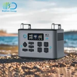 Rushan High Quality Emergency Charging Solar Generator 1500W LiFePO4 Battery Portable Power Station