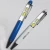 Sand clock floater pens sand glass ballpoint pens Cheap liquid pen with hourglass floater inside 10 colors available
