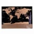 Import Scratch Off new customizable Travel Edition Deluxe World Map with 250g Gold Foil from China