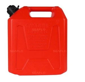SEAFLO Plastic 5L 10L 20L Fuel Tank Petrol Diesel Gasoline Oil Jerry Can and Holder