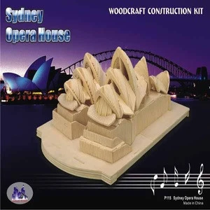 Sealand AMP Centrepoint Tower Sydney Australia,3D Wooden Puzzle Kit New & Mint