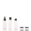Security Transparent  Cosmetic Packing Skin Care Bottle Travel Kit With Bag