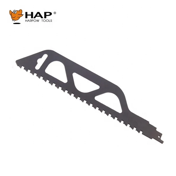 Semi-professional level brick cutting TCT reciprocating saw blade with carbide teeth