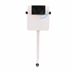 sensor pneumatic flush tank for squat pan toilet