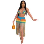 sexy mature bikini beachwear cover up beachwear evening cocktail party dress