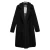 Import Shawl Collar Casual Solid Long Sleeve Faux Fur Parka Coat from China