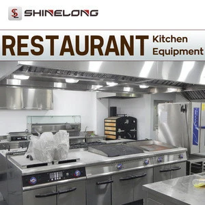 SHINELONG | Industrial Resort Seafood Restaurant Catering Anti-Corrosion Stainless Steel Kitchen Tools and Equipment Dubai