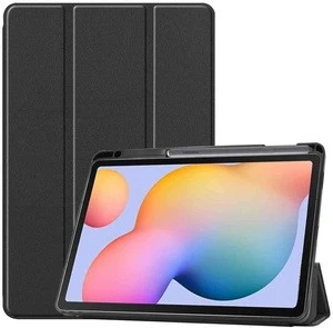 Shockproof Tablet Case for Samsung Galaxy Tab S6 Lite Folding Smart Cover Leather Case for Tab S6 Lite