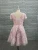 Import Short Blush Pink Homecoming Party Dresses With Pearls Handmade Flowers Graceful Girls Prom Cocktail Dress from China
