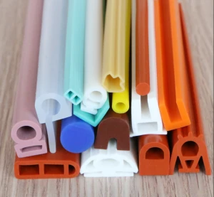 Silicone foam strip wholesalers produce customized color high temperature and pressure resistance
