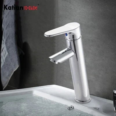 Single Handle High Brass Sink Faucet with EU Standard