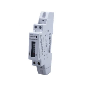Single-Phase Energy Meter  DIN Rail Digital Display 220V 50Hz 5(32)A
