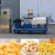Import Slanted bar twin screw extruder prices corn chips food making puff snack machine from China