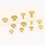 Small Delicate Durable Brass Lever Prime Classic Cabinet Handles, Pull Handles