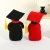 Import Small Graduation Season Gift Doll Black Doctor Hat Faceless Goblin Gnome Christmas Figurine & Toy from China