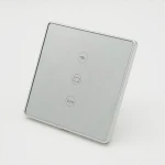 Smart Home Automation Wireless SmartPhone App Remote Control WiFi Soft Touch Electronic Curtain Wall Switch