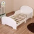 Import Snow White Wooden Toddler Bed For 140*70cm Mattress, E1 Degree MDF Children Beds With Sturdy Construction from China